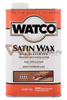 картинка Воск финишный WATCO Satin Wax светлый