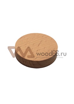картинка Пробка деревянная d - 35 мм Бук (10 шт)