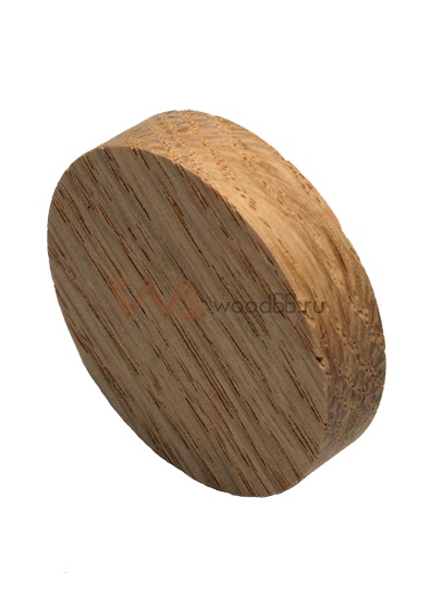 картинка Пробка деревянная d - 35 мм Дуб (10 шт)