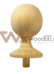 картинка Шар деревянный Сосна d 100 мм
