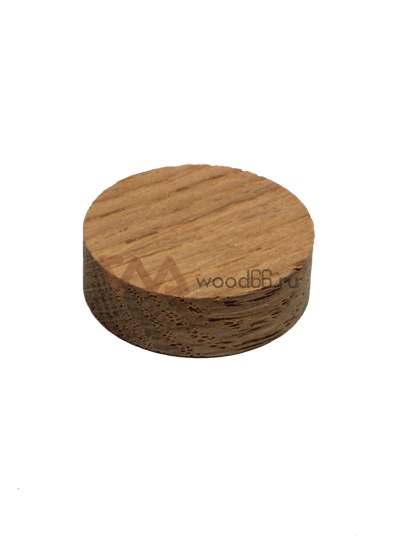 картинка Пробка деревянная d - 25 мм Дуб (15 шт)