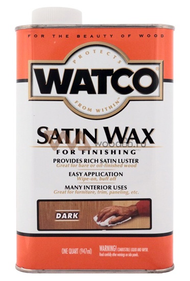 картинка Воск финишный WATCO Satin Wax светлый
