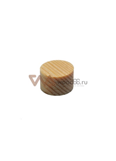 картинка Пробка деревянная d - 10 мм Лиственница (20 шт)