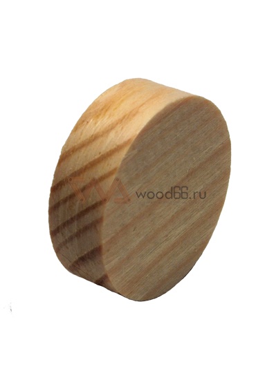 картинка Пробка деревянная d - 25 мм Лиственница (15 шт)